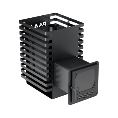 Фото Печь банная "РАДА ТЕРМА 2026" ОК 8мм 20L, дверца со стеклом в магазине Woodson