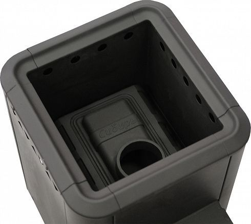 Фото Печь банная чугунная "Сибирь-15". Чугунная дверца с ВТК (Конвекционная) в магазине Woodson