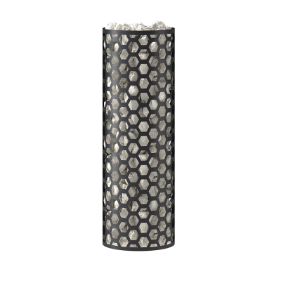 Сетка для камней на трубу "СОТЫ" BLACK, L-750