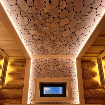 Панно "Можжевельник" с пазом под ленту, наличник Липа