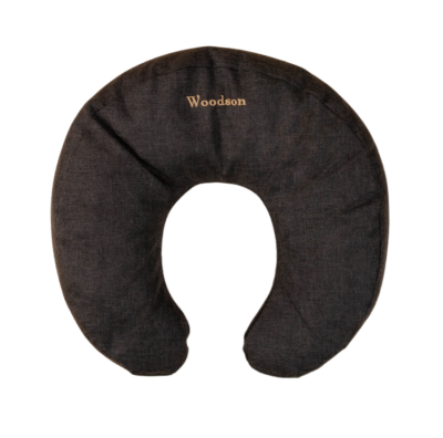 Подушка для бани Woodson «Второе дыхание» макси, серый