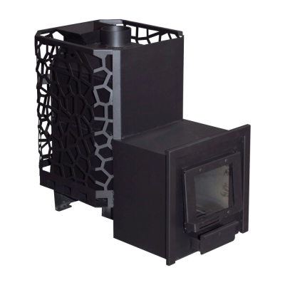 Фото Печь для бани РАДА 4, закрытая каменка, 18 L (СЕТКА), без дверцы в магазине Woodson