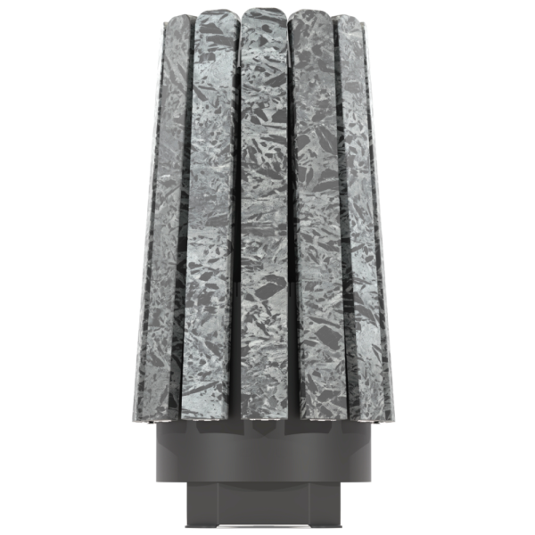 Фото Дровяная банная печь Grill'D Cometa Vega 240 Short Stone (Серпентинит) в магазине Woodson