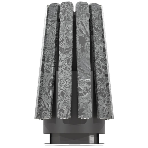 Фото Дровяная банная печь Grill'D Cometa Vega 450 Short Max Stone (Серпентинит) в магазине Woodson