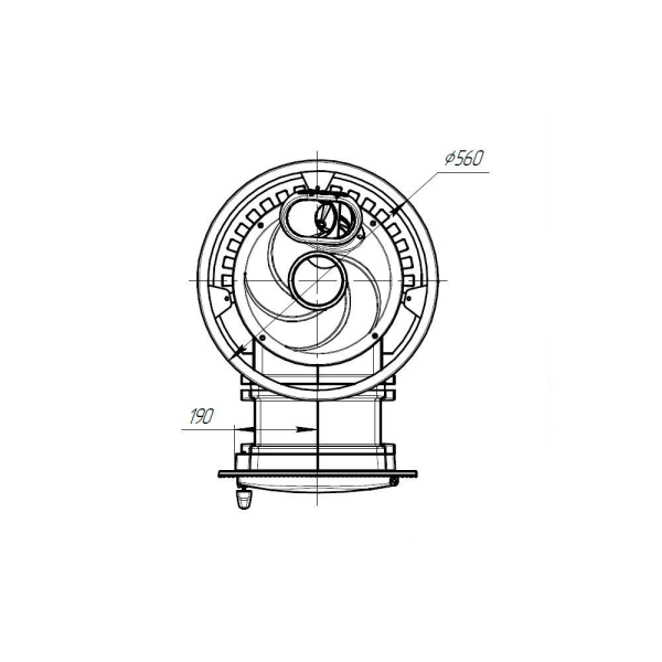 Фото Печь банная "Атмосфера М" сетка нержавейка в магазине Woodson