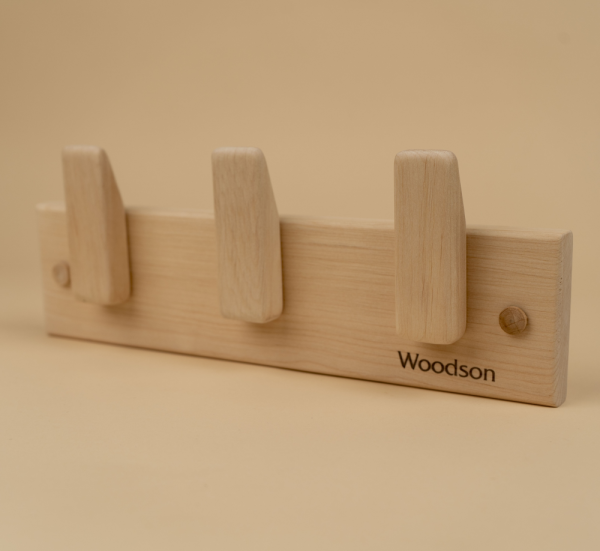 Вешалка Woodson Д3, 3 крепления, липа