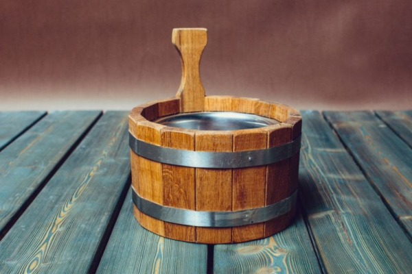 Ковш Woodson с нержавеющей вставкой, 2 л., дуб Ковш Woodson с нержавеющей вставкой, 2 л., дуб