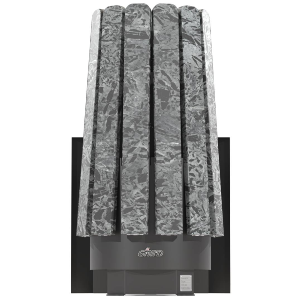 Фото Дровяная банная печь Grill'D Cometa Vega 240 Long Max Pro Stone (Серпентинит) в магазине Woodson