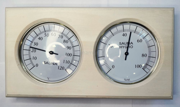 Термогигрометр ОЧКИ квадрат (липа) TH-21L