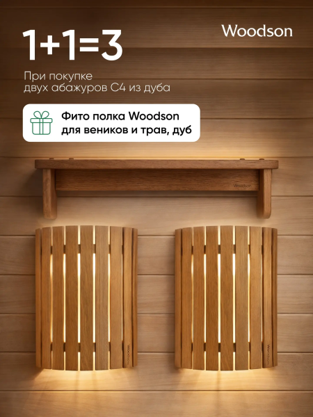 Набор: Абажуры С4 + Фито полка