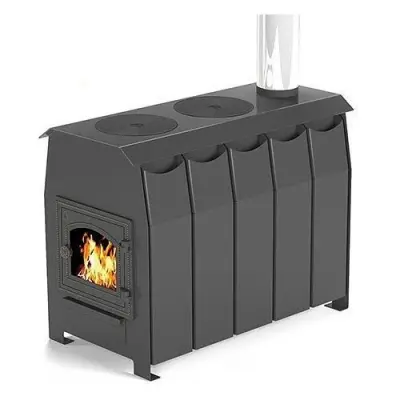 Фото Печь отопительная Везувий "Комфорт 300" (ДТ-3С) в магазине Woodson