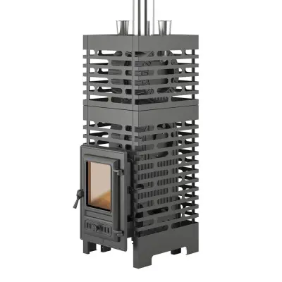 Фото Печь для бани ASTON «Шторм 26 Турбопар» Long (Лонг) (350) в магазине Woodson