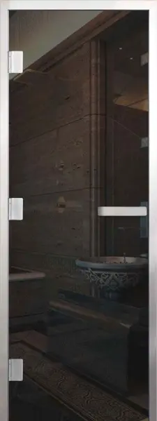 Дверь Хамам Элит серая 1900*700, L