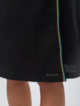 Килт женский Woodson, чёрный лён (48)
