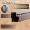 Дверь Хамам Престиж 60G белая MATELUX 1900*700, L