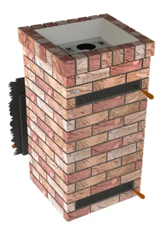 Фото Дровяная банная печь Grill'D Retro 500 Long Max в магазине Woodson